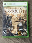 Lord Of The Rings Conquest - Xbox 360 - CIB Complete w/ Manual TESTED & WORKS