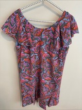 J. Crew paisley print flutter sleeve dress size 10P