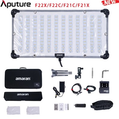 Aputure Amaran F22C F22X F21C F21X 100/200W RGBWW Flexible LED Light 2500K-7500K