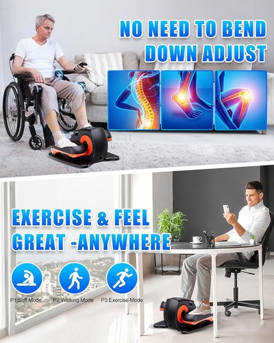 Kompakter sitzender Pedaltrainer, leiser Betrieb, 12 Einstellungen - Bild 5 von 9