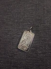 Pamp Suisse 1/2 Oz Silver Bar Pendant