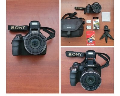 Sony Cyber-Shot DSC-H400 Digital Camera 20.1MP 63x Zoom - Read Description