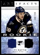 2014-15 Upper Deck Artifacts Jersey / Silver Ty Rattie 340/399 St. Louis Blues