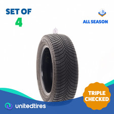 Set Of 4 Used 20560r16 Michelin Crossclimate 2 92v - 6.5-732 Set Of 4 Used 20560r16 Michelin Crossclimate 2 92v - 6.5-732