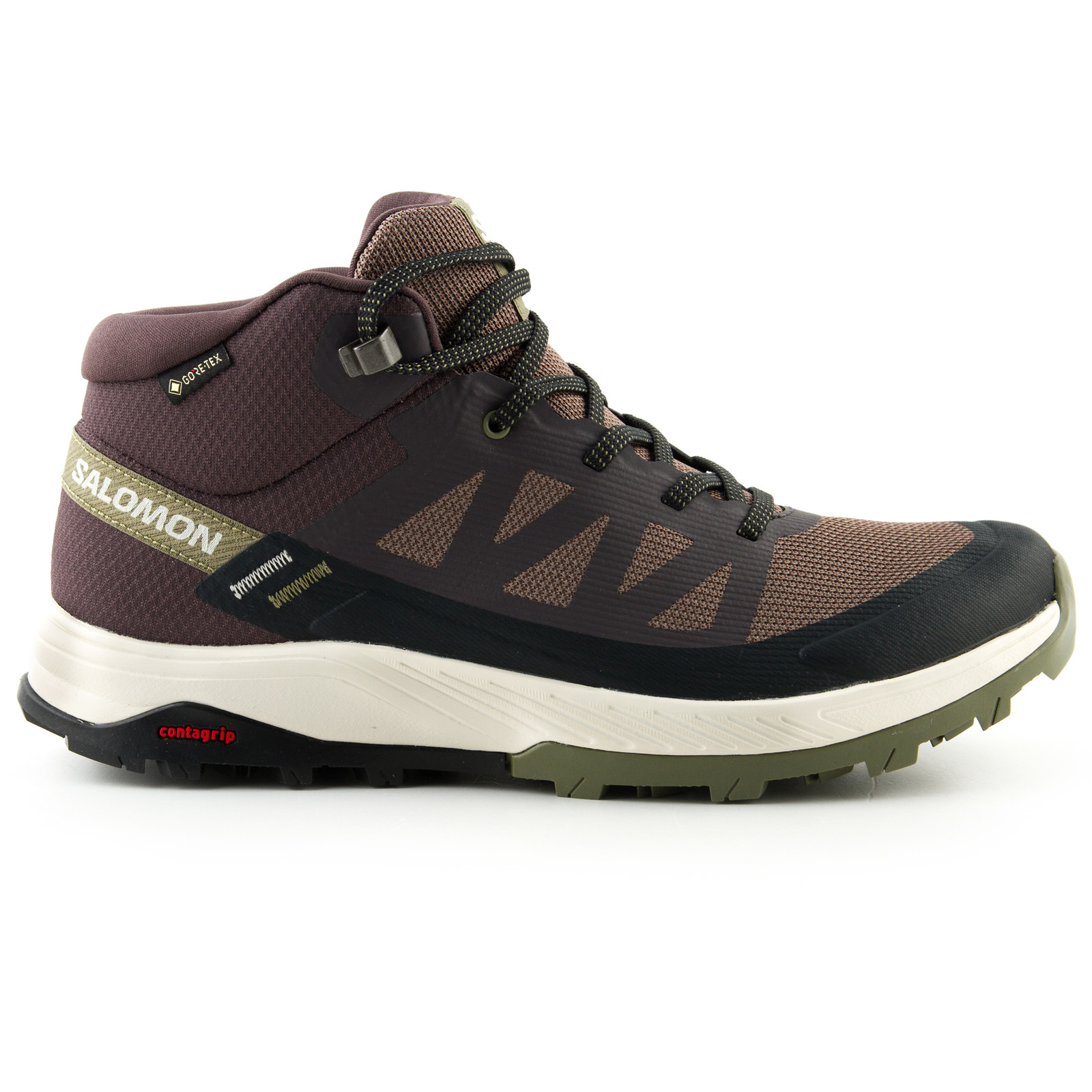 Stivali da trekking da donna Salomon Outrise Mid Gtx W 38 2 3