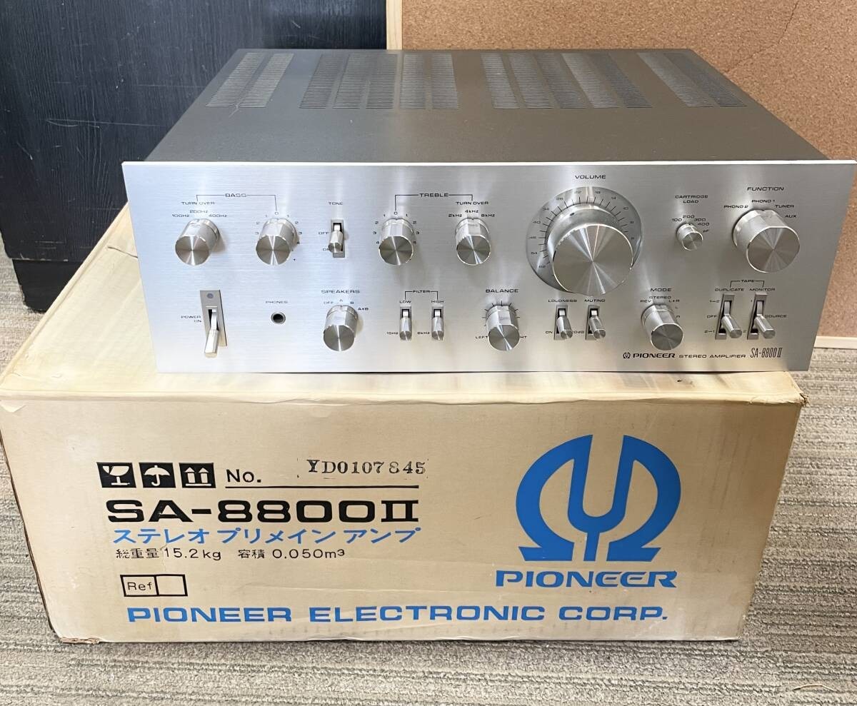 その他 PIONEER STEREO AMPLIFIER SA-8800 Vintage Audio 】Pioneer Stereo Integrated Amplifier SA-8800