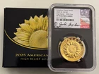 2025-W $100 High Relief Liberty Gold NGC PF70 John Boehner + OGP