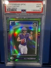 2024 Optic JJ McCarthy Lime Green /50 PSA9