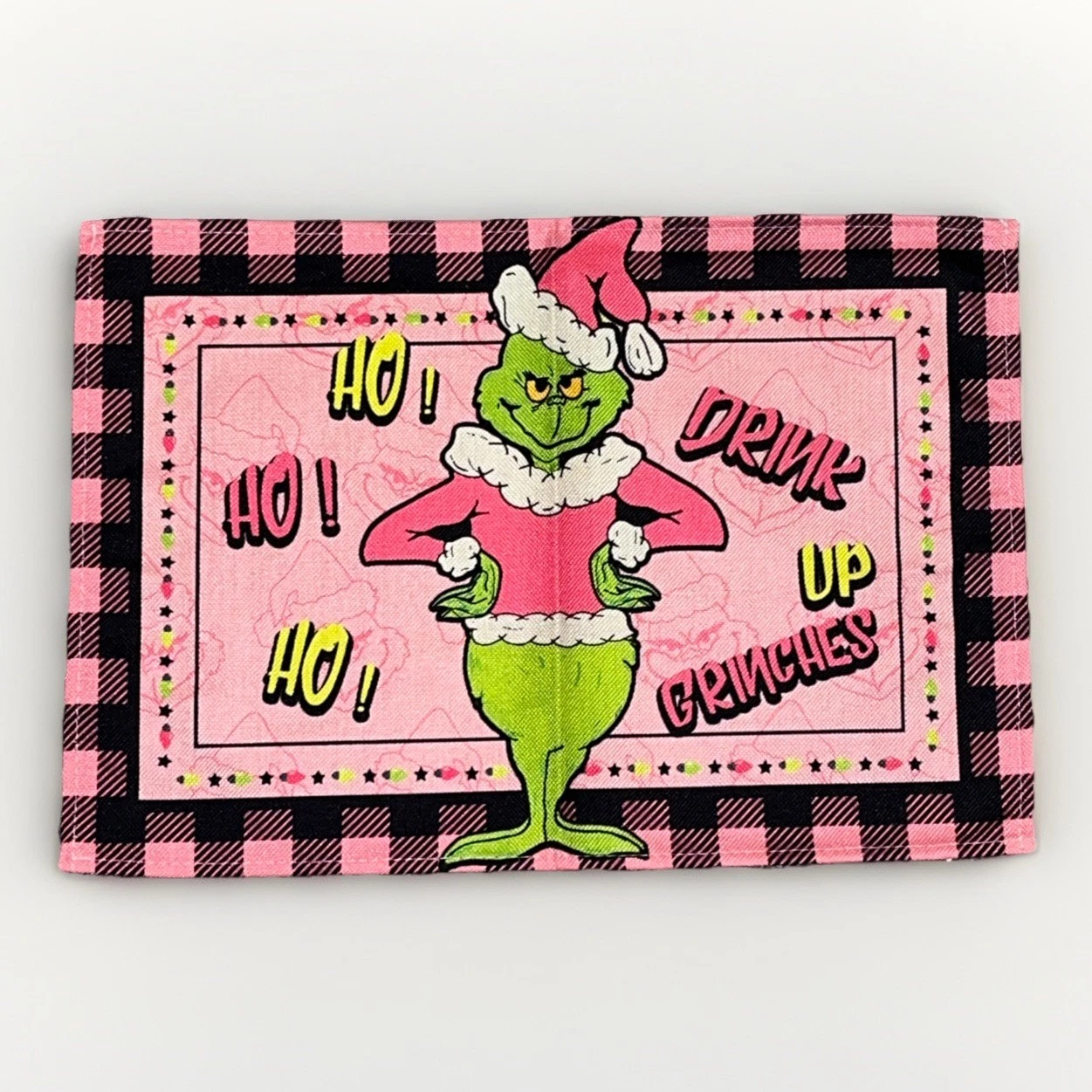 Pink Funny Character Table Placemat