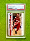 LeBron James ROOKIE CARD PSA 9 MINT RC  2003 Upper Deck PHENOMENAL BEGINNING #11