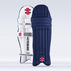 2026 Gray Nicolls Classic Academy Navy Batting Pads - Free P&P