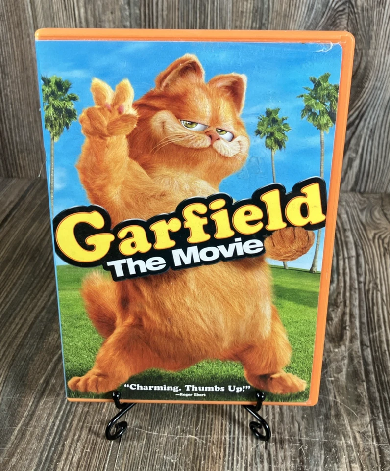 Garfield DVD 2 Lot The Movie/Garfield: Tail Of Two Kitties FS/WS Animated Comedy Foto 3 de 4