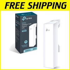 White Outdoor Wireless Bridge 5GHz CPE 15km Range