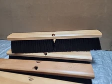 Lot Of 7 Pferd 18 Inch Medium Push Broom Head Replacement Made In USA