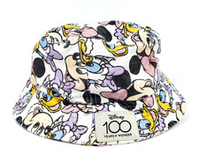 Disney 100 Cotton On Kids Girls Minnie Daisy All Over Print Bucket Hat