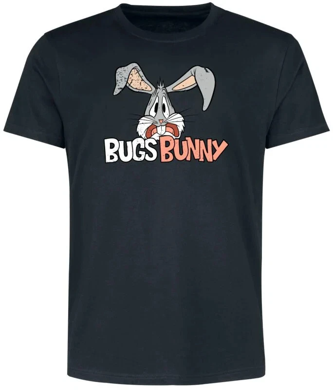 Looney Tunes T-Shirt Herren Bugs Bunny schwarz - Bild 1 von 1