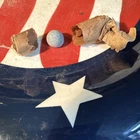 Civil War 54 Cal Ball W Original Paper Cartridgre