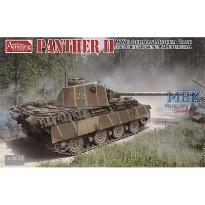 AMUSING HOBBY AH35A040 Panther II Rheinmetall turret