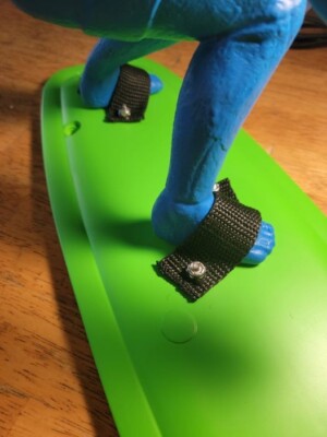Rc Surfer Foot Straps for Kyosho Rc surfer Models. Never replace an oring Again!