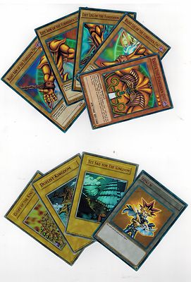 9-ULTRA HOLO Exodia-Forbidden Right Left Arm + Duelist Kingdom