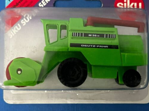 Siku Deutz-Fahr Farm Combine - Green Diecast Vehicle 1024 New Sealed on card - Picture 2 of 6