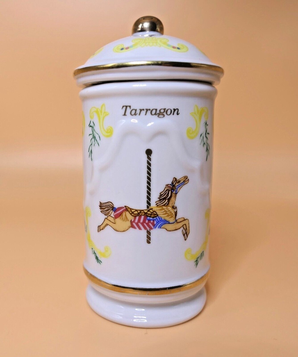 VTG Spice Jars LENOX The Spice Carousel Fine Porcelain 1993 Choose