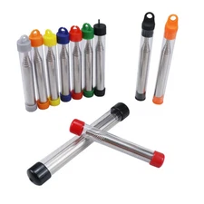 5pc Telescopic Stainless Steel Pocket Bellows Bushcraft Survival Fire Lighting