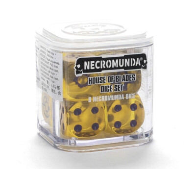 House Of Blades Dice Set for Necromunda - NEW