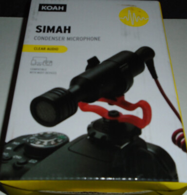 Microphone for Digital Cameras - Koah Simah Condenser 