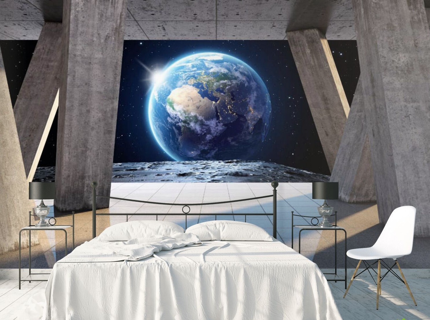 3D Planet Earth View Space Stars Photo Wallpaper Modern Wall Decor Large Murals | eBay 3D Planet Earth View Space Stars Photo Wallpaper Modern Wall Decor Large Murals | eBay