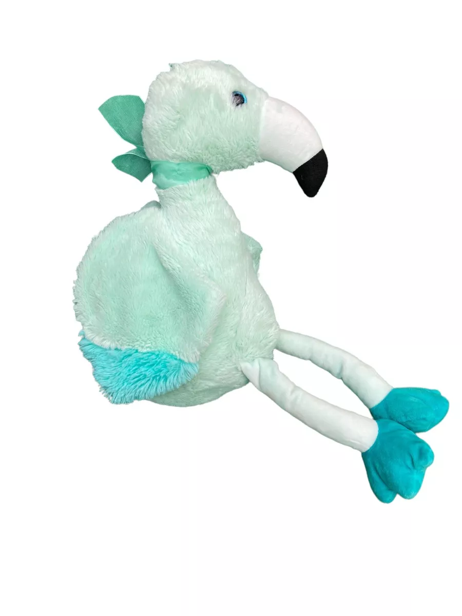 Blue flamingo stuffed animal sales