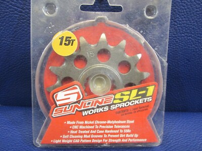 NOS KTM Front Sprocket 520 15T Sunline SL-1  1901-520-15 a
