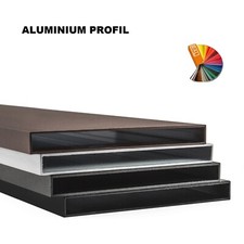 Alluminio Tubo Quadrato Rettangolare Profilo Ral Polvere-Rivestito