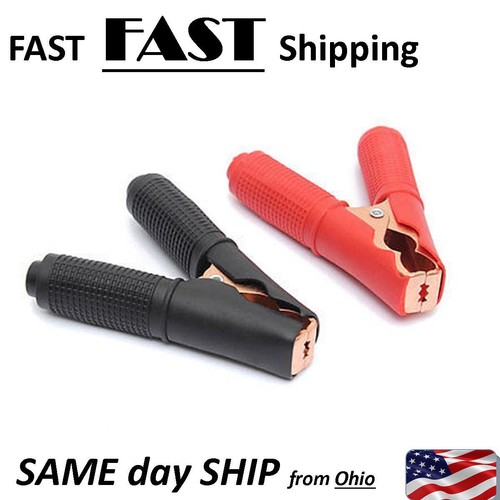 replacement battery charger end clamps jumper cable ends BIG alligator clamps eBay