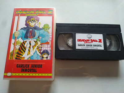 Dragon Ball Z Garlick Junior Inmortal Akira Toriyama Pelicula VHS Español 3T