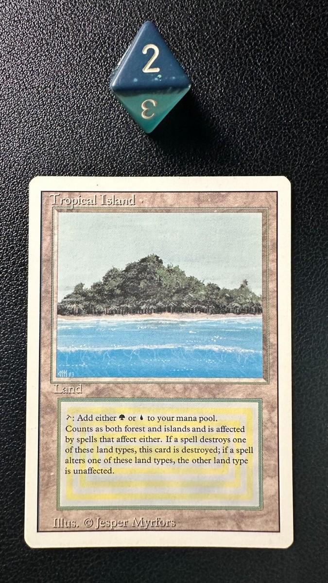 MTG Tropical  ① MTG Tropical Island Revised English Near Mint | eBay