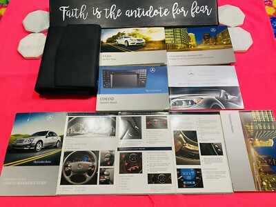   2009 MERCEDES E E300 E320 E350 E550 E63 AMG OWNERS MANUAL +NAVI BK QUICK GUDE
