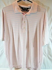 Polo Golf Ralph Lauren Mens Stretch Collared Casual Polo Shirt Sz XL Striped