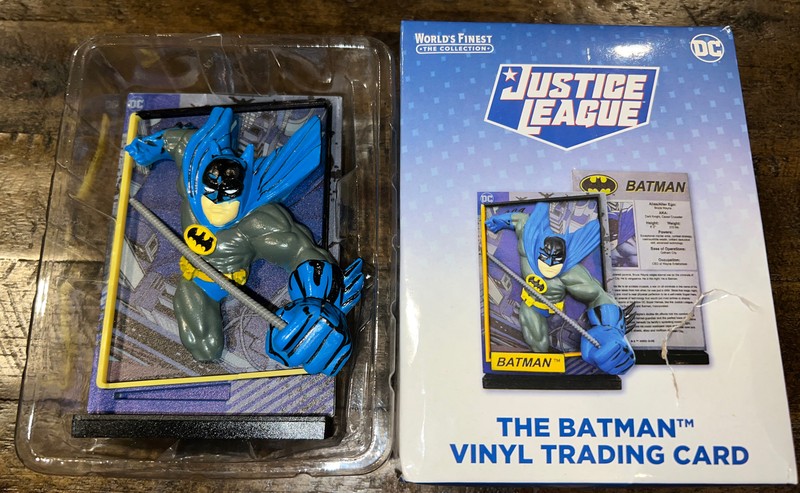 DC Comics The Batman Vinyl Trading Card Worlds Finest Culturefly Exclusive