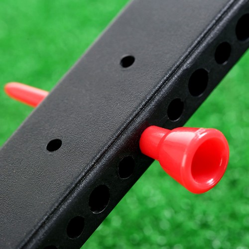12-Hole Golf Tee Holder Carrier Hold Tees for Golf Training Practice Aid Black - Picture 8 of 9