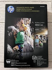 HP Advanced Photo Paper 4X6 Glossy Q6638A 100...