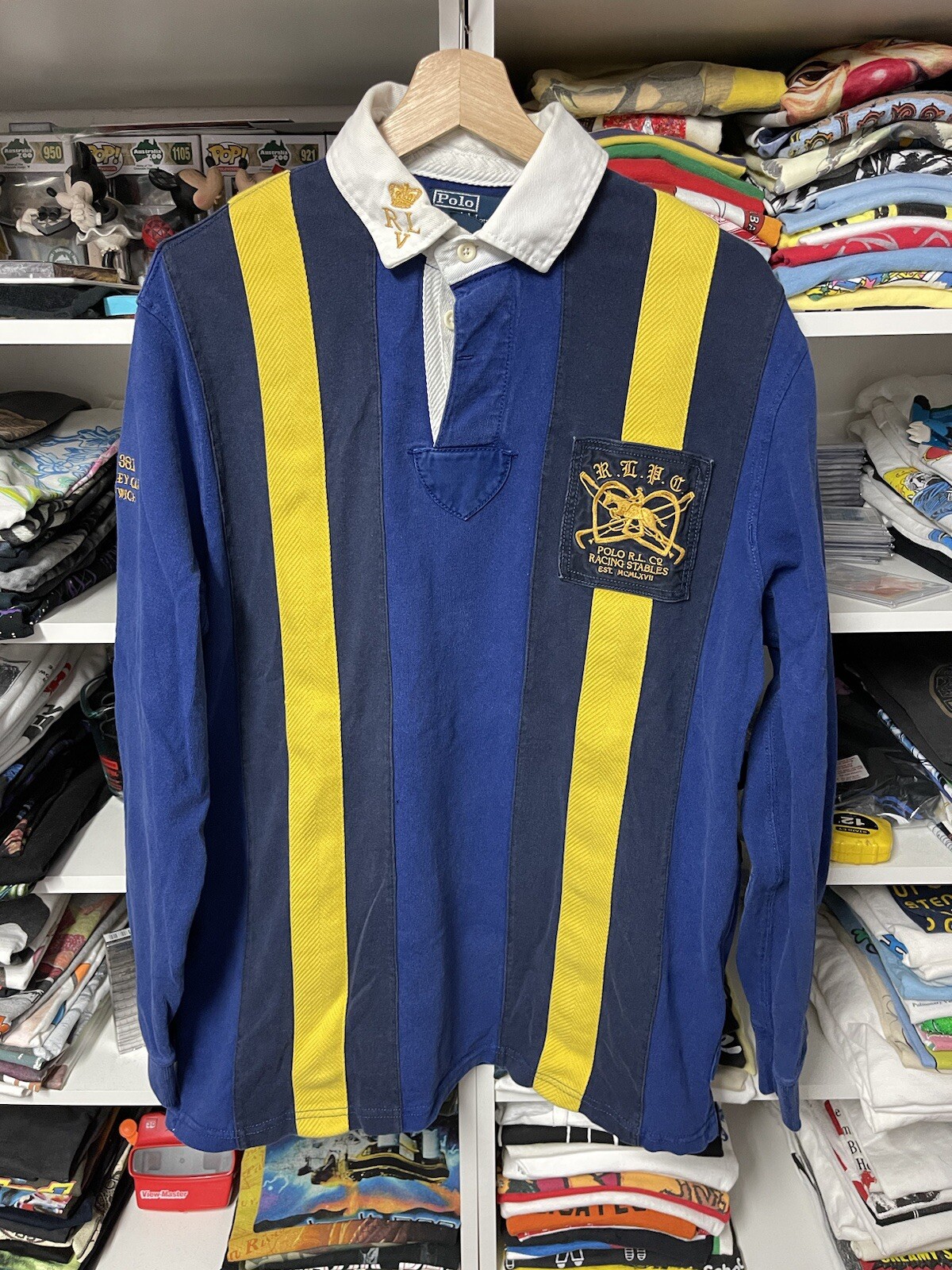 Ribbed Rugby Polo