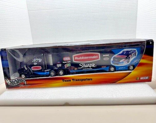 Hot Wheels Racing Rubbermaid Sharpie Team Transporters # 97 Kurt Busch