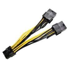 For Nvidia Tesla K80/M40/M60 P40 P100 Graphics Card Dual 8 GPU Power Cable TA