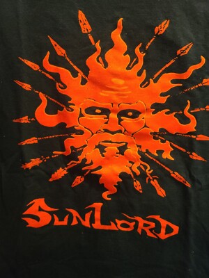 SUNLORD - 222 Doom Heavy Metal Punk Rock Graphic Band T-Shirt NYC Med