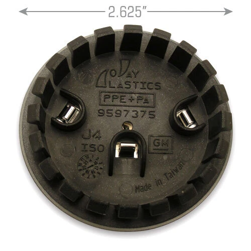 Tapas centrales Cadillac 9597375 23156594 ATS CT4 CTS CT6 XT5 SRX XTS XT4 rueda OEM Foto 2 de 2