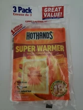 Lot Of 4 Hot Hands Super Warmer 3 Packs - 12 Total Warmers