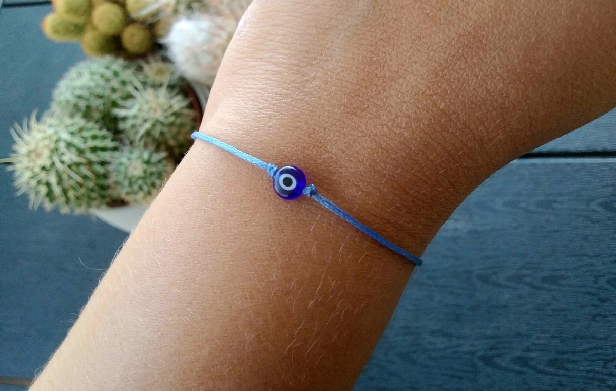 Evil Eye – Finished Bracelet – Base Metal | Country Beads