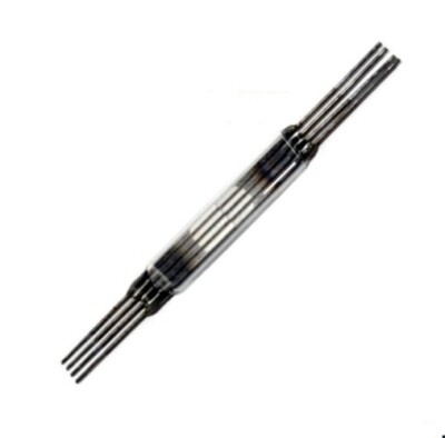4-fach Reed-Kontakt Glasgehäuse Schliesser Typ: 230V/ dc / 500mA, Lötanschluß, 1