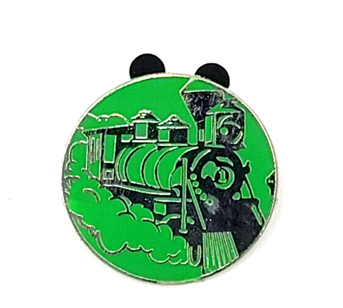 Disney Eisenbahn Zug grün rund Sammler Pin 2011